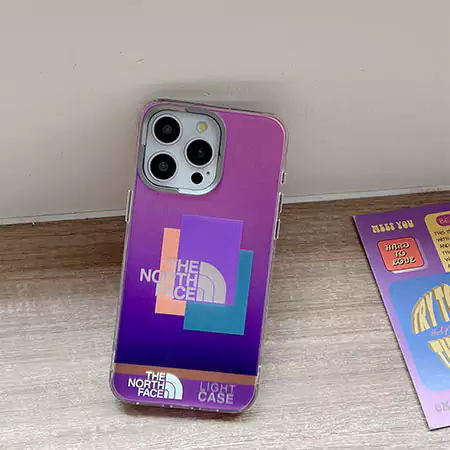 the north face polestar blue light iphone case
