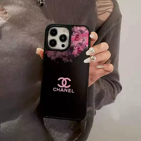 chanel floral iphone case