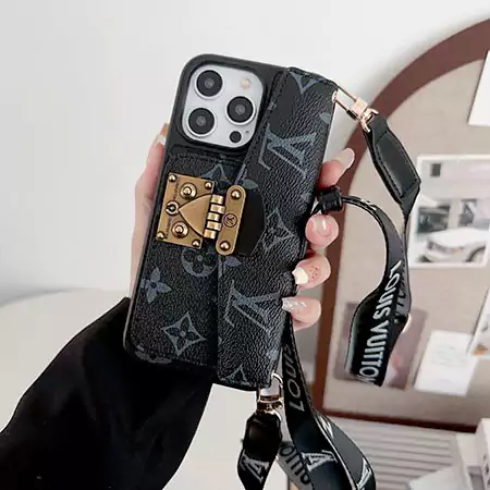 louis vuitton cross - body horizontal card - slot lock - buckle iphone case