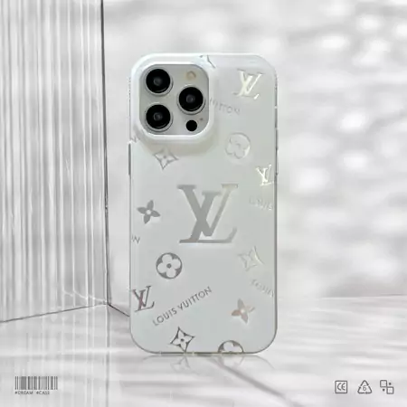 louis vuitton dior white - theme printed logo iphone case