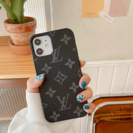 louis vuitton monogram full-wrap leather iphone 16/16pro/pro max case