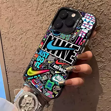 nike multi - colored swoosh iphone case