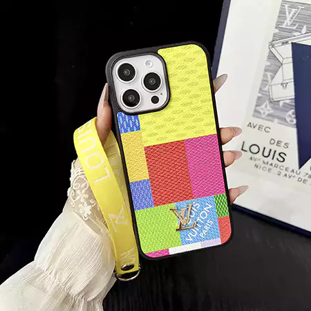 louis vuitton iridescent print wrist strap iphone case