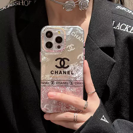 chanel blue checkered patchwork iphone case