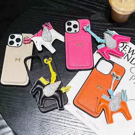 Hermès leather phone case
