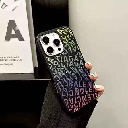 balenciaga patterned iphone case