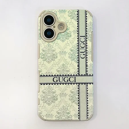 gucci leather textured stick on iphone case