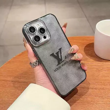 louis vuitton transparent glitter iphone case