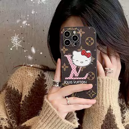 louis vuitton x hellokitty co - branded monogram iphone case