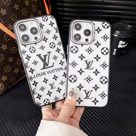 louis vuitton electroplated transparent iphone case