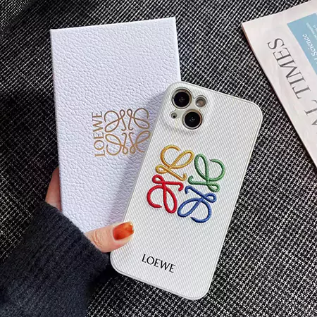 loewe exquisite embroidery iphone case