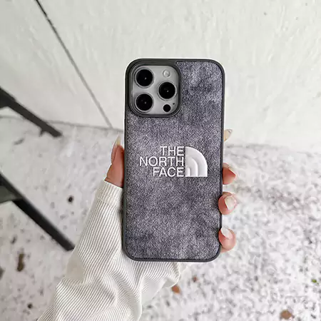 the north face denim - texture iphone case