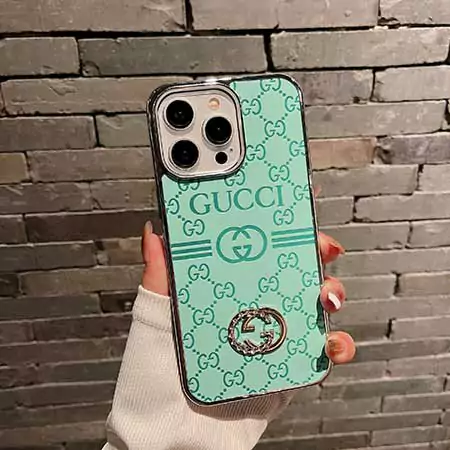 gucci multi - colored embossed logo with diamond mark iphone case