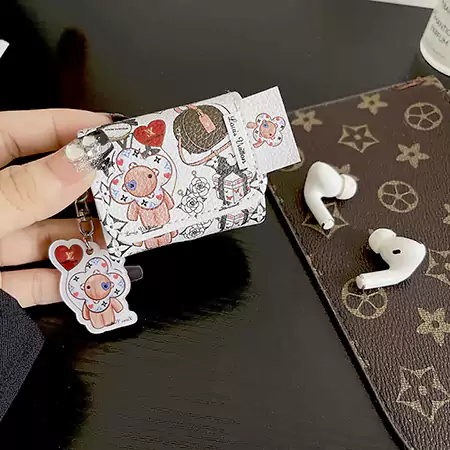 Louis Vuitton - inspired sunflower AirPods case