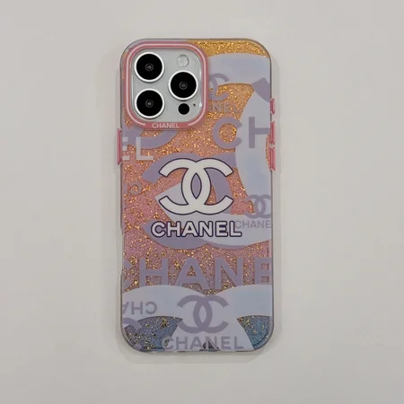 lv foundation hollow - out chanel pink checkered iphone case