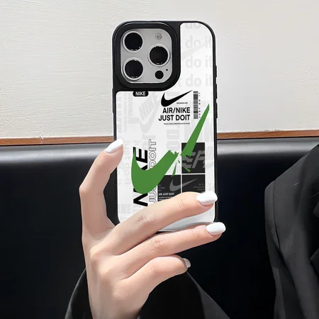 Nike - inspired white - base broken swoosh iPhone case
