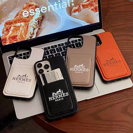 Hermès pebble grain phone case