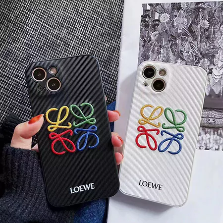 loewe exquisite embroidery iphone case