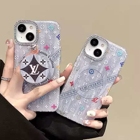 louis vuitton rhinestone - embellished iphone case