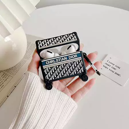 Dior - inspired luggage - style AirPods case