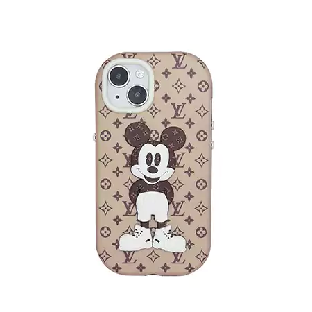 louis vuitton mickey mouse pattern iphone case