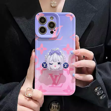 gucci & louis vuitton doll - stand glossy iphone case