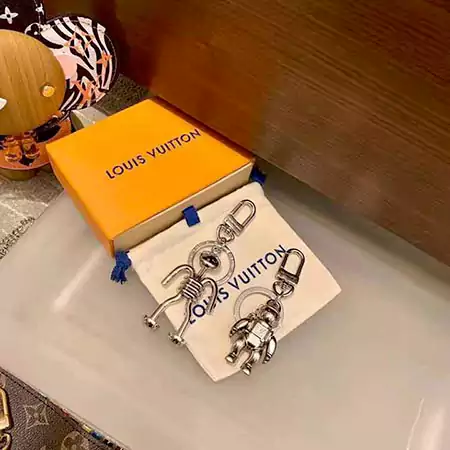 Louis Vuitton astronaut metal keychain