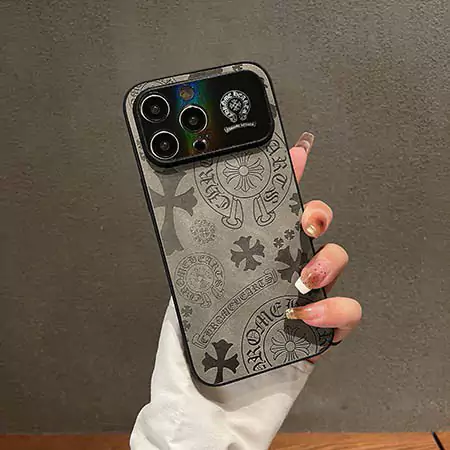 chrome hearts large view window iphone case