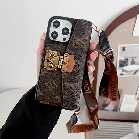 louis vuitton cross - body horizontal card - slot lock - buckle iphone case