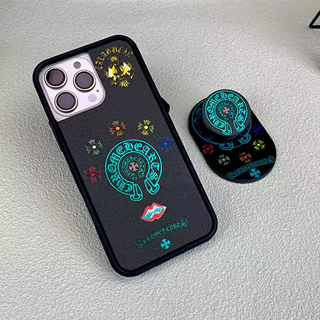 chrome hearts gothic motif iphone case