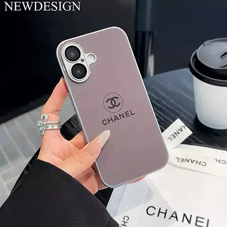 chanel three color iphone case