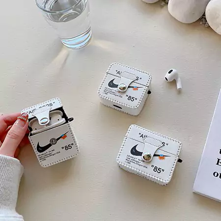 NIKE - inspired white AirPods case