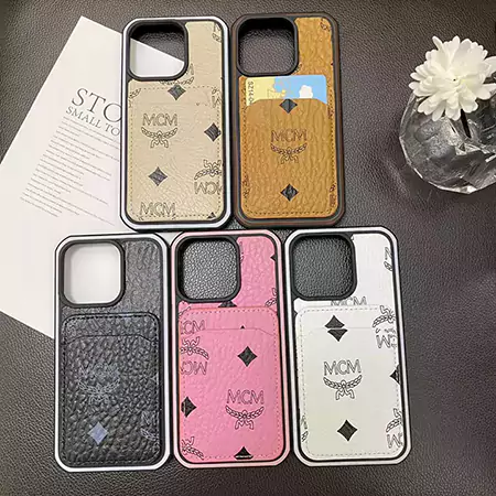 mcm card holder iphone case