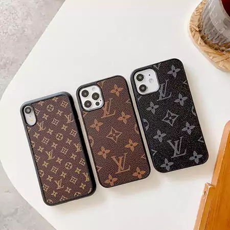 louis vuitton monogram full-wrap leather iphone 16/16pro/pro max case