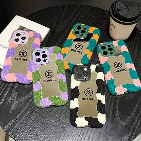 chanel milk - grain towel embroidery mirror iphone case