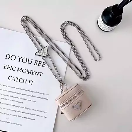 Prada - inspired crosshatch AirPods case