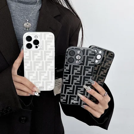 fendi letter print iphone case