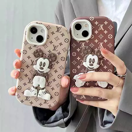 louis vuitton mickey mouse pattern iphone case