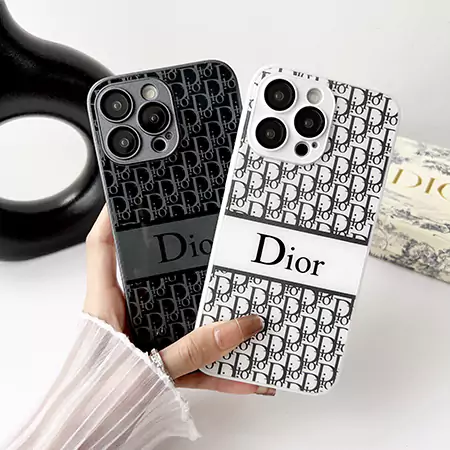 dior black & white iphone case
