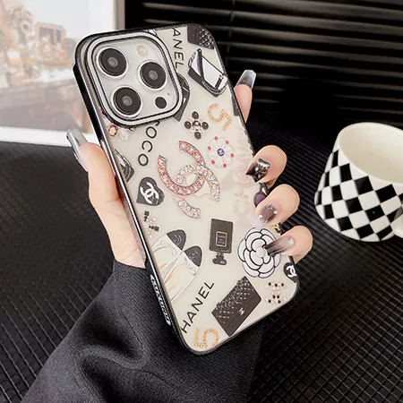 chanel bag perfume flower elements iphone case
