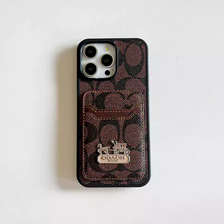 coach card - holder iphone case