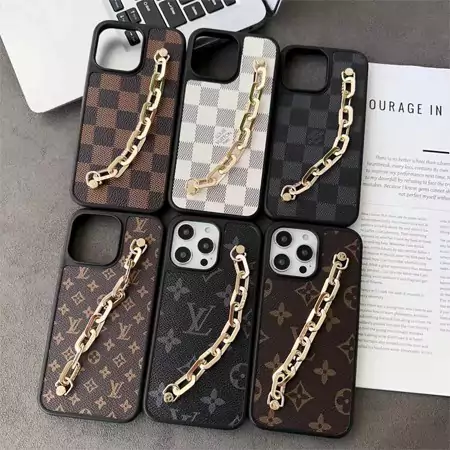louis vuitton summer new - style iphone case with chain strap