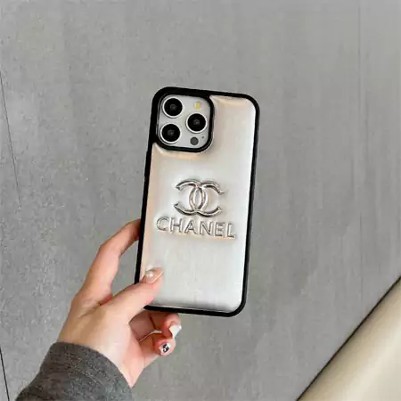 chanel embossed iphone case
