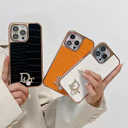 dior pearl logo iphone case