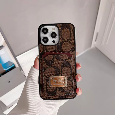 coach card holder iphone case