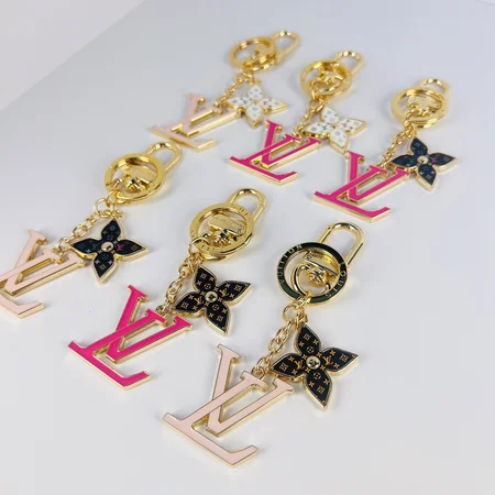 Louis Vuitton tricolor monogram keychain