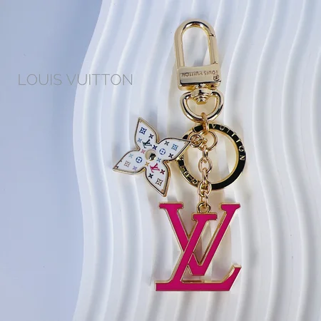 Louis Vuitton tricolor monogram keychain