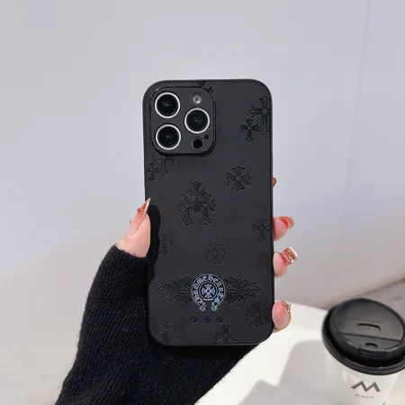 chrome hearts laser - edge circular iphone case