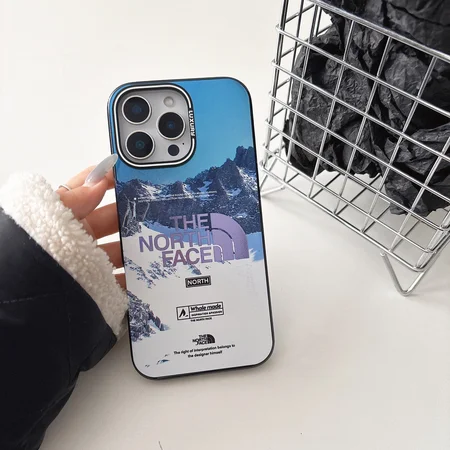 the north face mountainscape iphone case