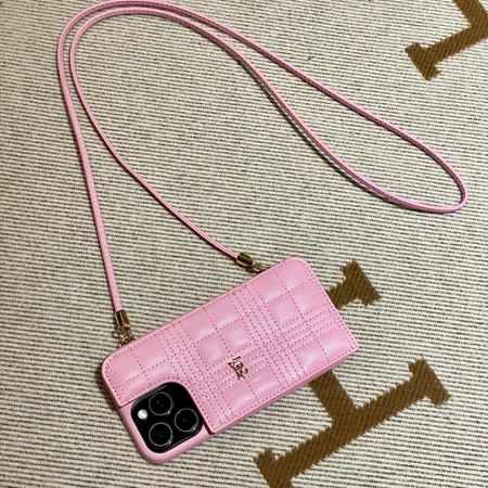 burberry classic check cross - body iphone case